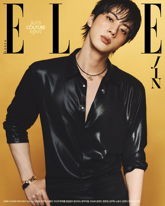 BTS Jin - Elle Magazine 2026 August Issue Cover F