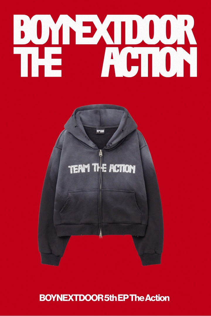 BOYNEXTDOOR - The Action Official MD Zip-up Hoodie – Kpop Omo