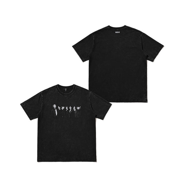 BTS - arirang world tour official md s/s Photo Tour t-shirt (Black