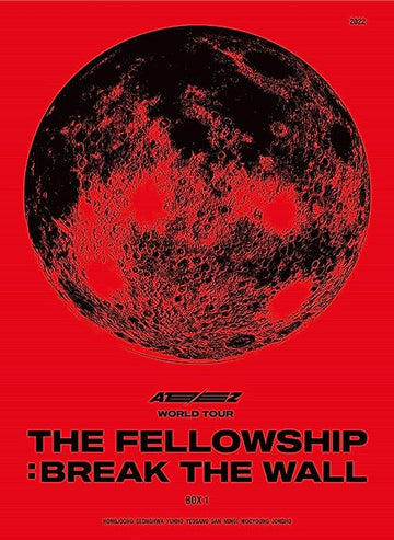 ATEEZ WORLD TOUR [THE FELLOWSHIP: BREAK THE WALL] IN CHIBA (Japan DVD Blu-Ray)