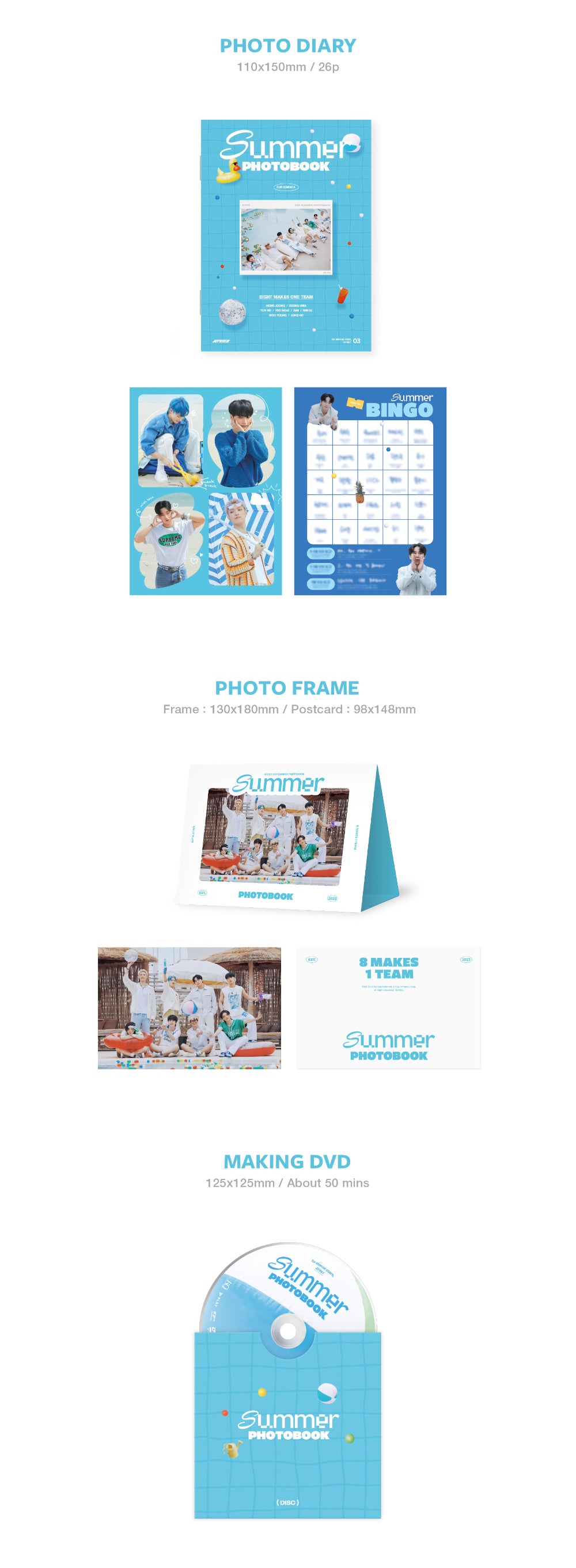 ATEEZ 2023 Summer Photobook – Kpop Omo