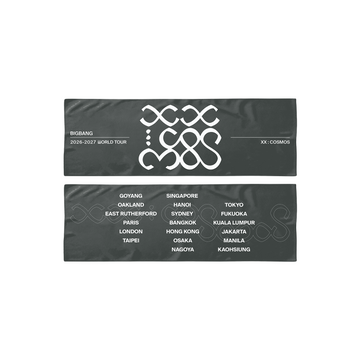 BigBang World Tour COSMOS Official MD - Slogan Towel