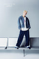 Seventeen Hoshi X Acme de la Vie Adlv - One Point Logo Coloring Wide Track Pants