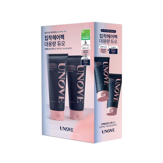 Unove Deep Damage Repair Hair Mask 320ml / Double Set