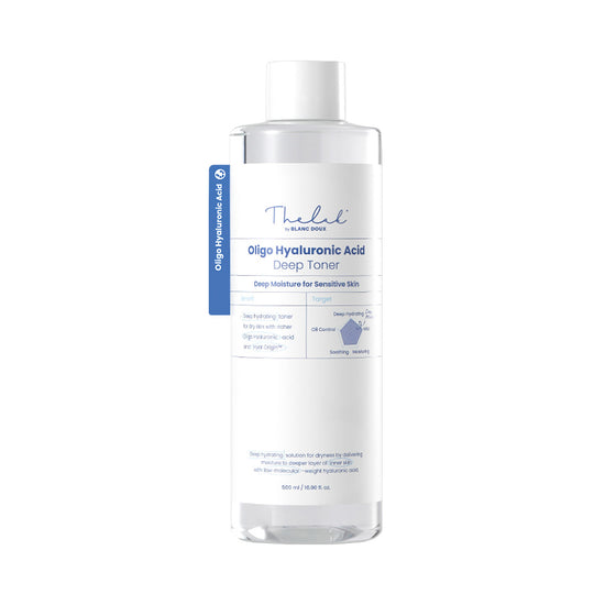 The Lab by blanc doux Oligo Hyaluronic Acid Deep Toner 500ml Large Size Set