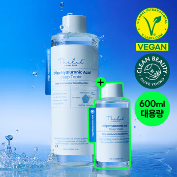 The Lab by blanc doux Oligo Hyaluronic Acid Deep Toner 500ml Large Size Set