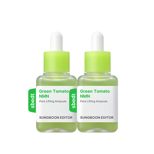 SUNGBOON EDITOR Green Tomato NMN Pore Lifting Ampoule 40ml Double Set