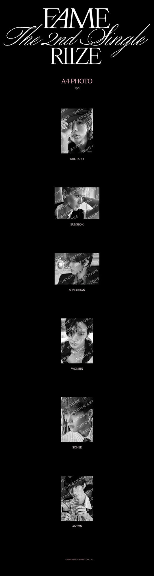 Riize - silence: inside the fame official md a4 photo