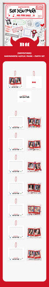 Babymonster - See You There in Seoul Fanmeeting Official MD Acrylic Frame + Photo Set