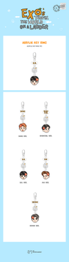 EXO - EXO's travel the world on a ladder official md acrylic key ring