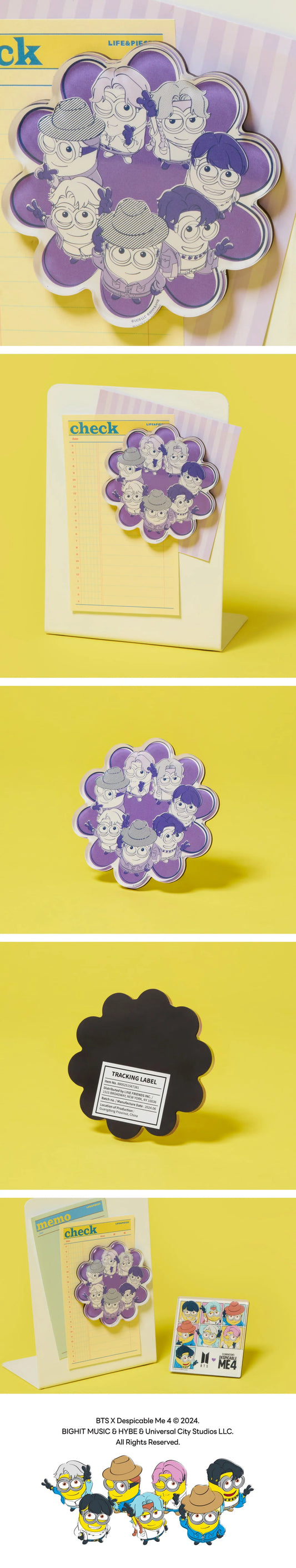 BTS - BTS X DM4 Official MD Acrylic Magnet Ver B