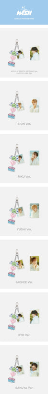 NCT WISH - Wish Official MD Acrylic Photo Keyring