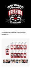 Treasure - Teamtresure 2025 Season’s Greetings Official MD Acrylic Shaker Keyring Set