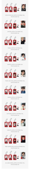 Treasure - Teamtresure 2025 Season’s Greetings Official MD Acrylic Shaker Keyring Set