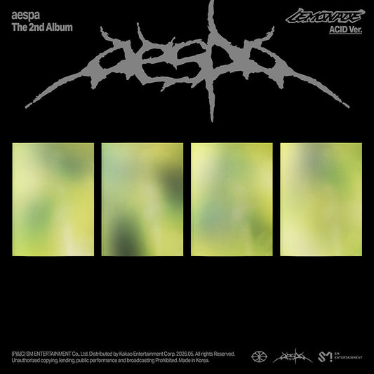 Aespa - lemonade 2nd album acid ver set