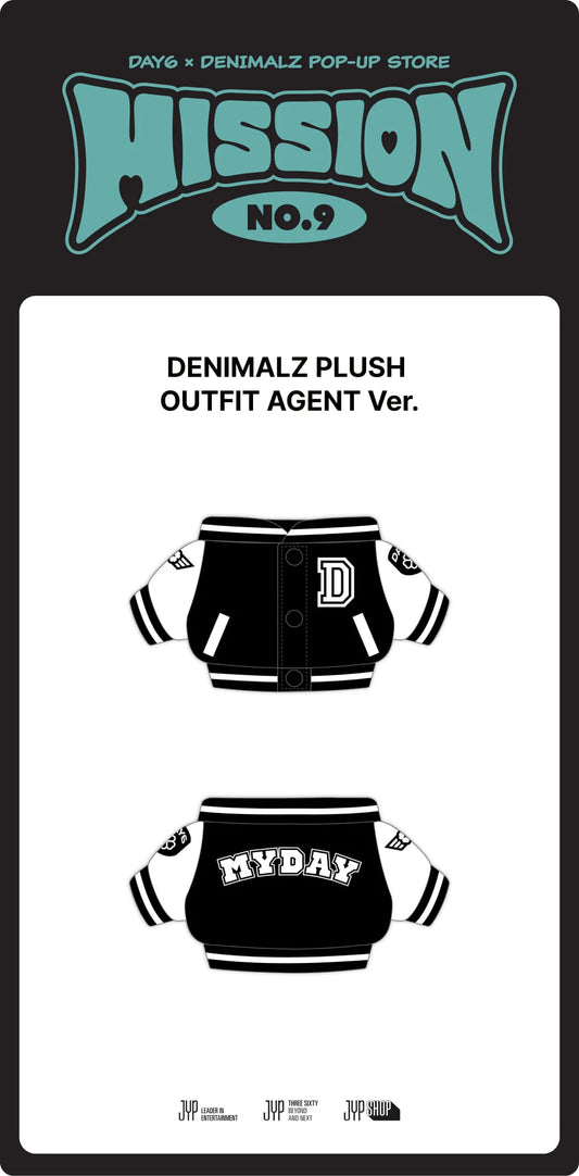 DAY6 - DAY6 X Denimalz Pop-up Store Mission no.9 Official MD Denimalz Plush Outfit Agent Ver