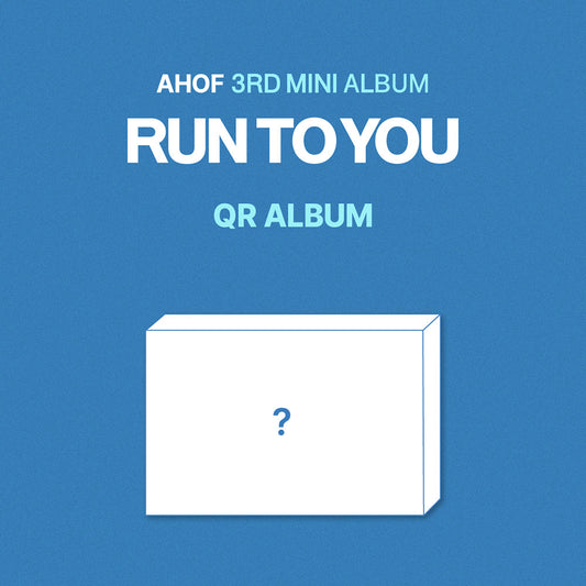 Ahof - Run To You 3rd Mini Album Qr Album Ver