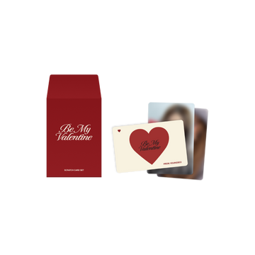 Allday project - 2026 be my valentine official md scratch card set