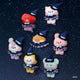 BT21 - Magician Small Minini Plush Keyring