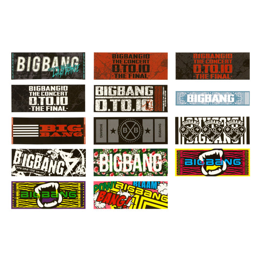 BIGBANG [Revival] Tour Towel Sticker SET