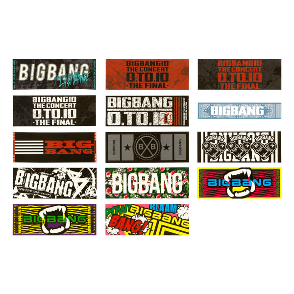 BIGBANG 2026 Japan Official MD - [Revival] Tour Towel Sticker SET