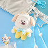 BTS x BT21 - Angel & Villain Angel Plush Keyring