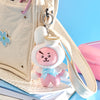 BTS x BT21 - Angel & Villain Angel Plush Keyring