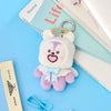 BTS x BT21 - Angel & Villain Angel Plush Keyring