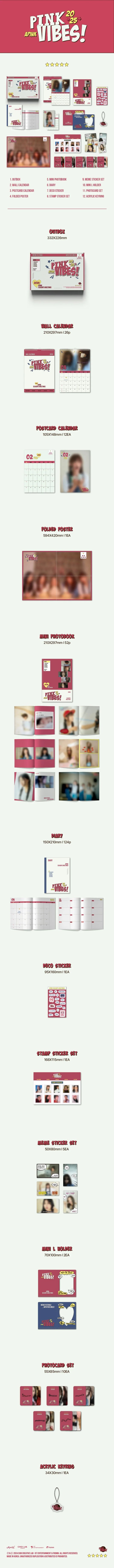 Apink - Pink Vibes 2025 Season’s Greeting