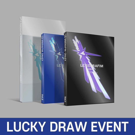 LE SSERAFIM 4th Mini Album - Crazy (Musicart Lucky Draw Event)