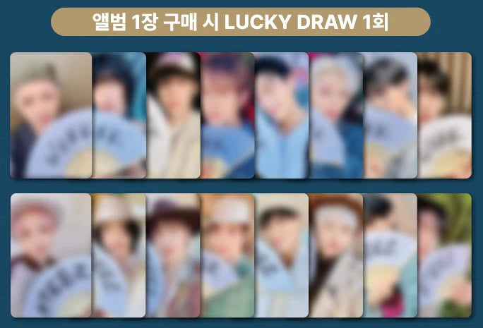 Ateez - Golden Hour : Part.1 10th Mini Album (SOUNDWAVE Lucky Draw Event)