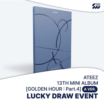 Ateez - golden hour : part.4 mini 13th album soundwave lucky draw