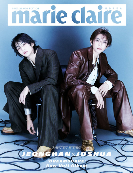 Seventeen Jeonghan X Joshua - Marie Claire Korea Magazine Special Pop Edition Cover A
