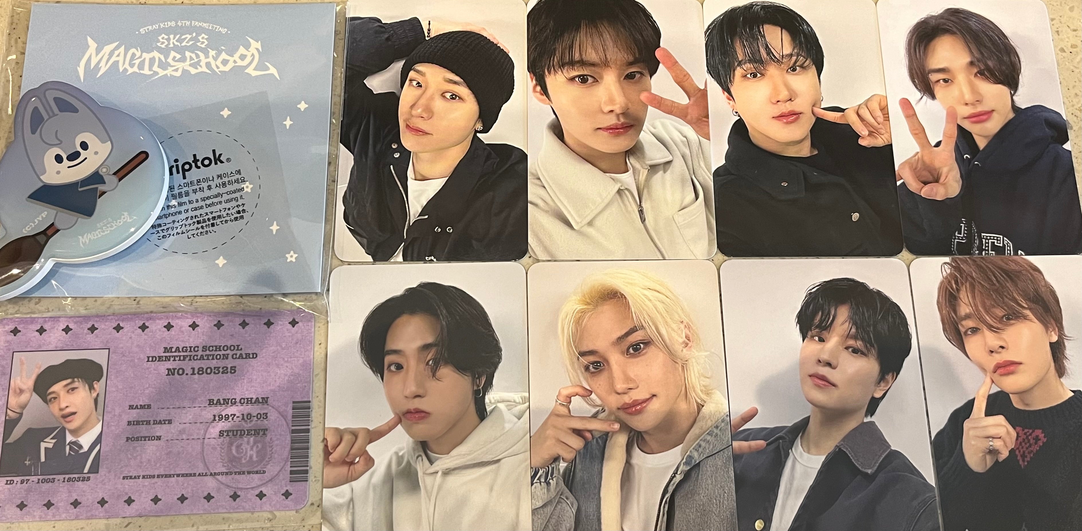 Stray Kids 4th Fanmeeting Exclusive - STAY ZONE Special Photocard Package