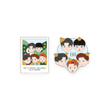 EXO - EXO's travel the world on a ladder official md badge