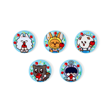 TXT - Ppulbatu Hey! Appul Official Md Embroidery Can Badge