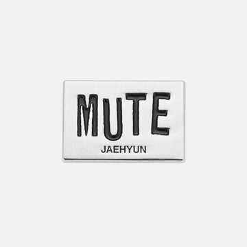 NCT Jaehyun - Mute Fan-Con Official MD Badge