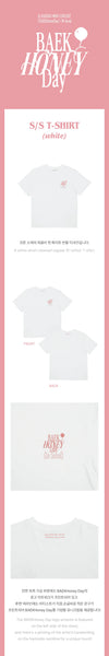 Baekho - Baekhoney Day 2023 Mini Concert in Seoul Official MD S/S T-Shirt