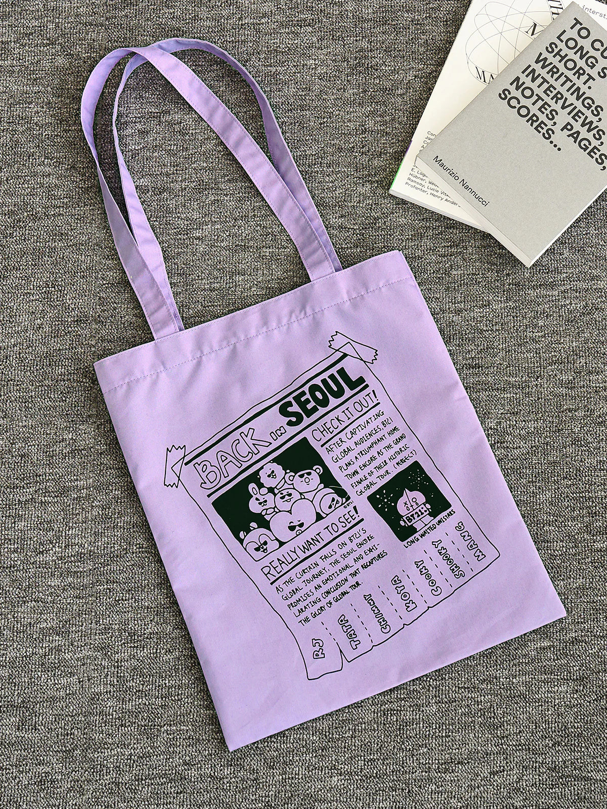 BT21 Eco Bag City Edition Kpop Omo