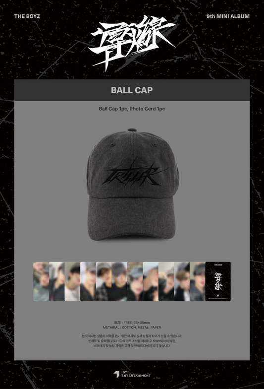 The Boyz - Trigger 9th Mini Album Pop Up Store Official MD Ball Cap