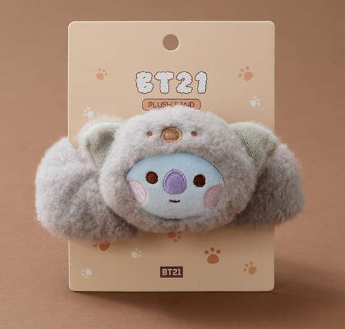 BTS x BT21 - Baby More Fluffy Face Doll Band