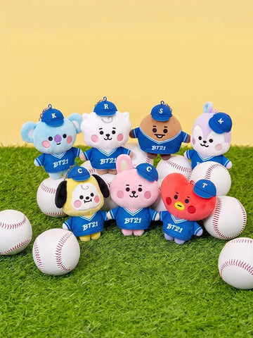 Bt21 - Baseball Finger Plush Keyring