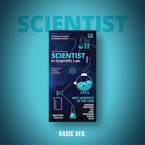 Enhypen - enhypen world coupon card collection scientist basic ver