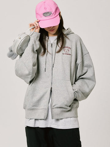 BT21 Basic Hoodie Zip-Up 2024 F/W – Kpop Omo - Main Image