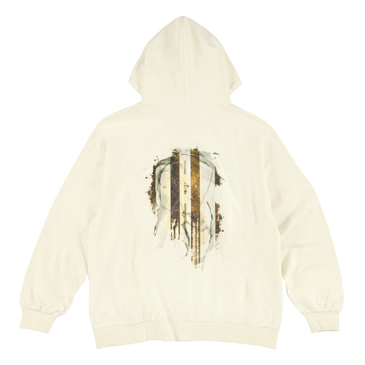 BIGBANG Zip-Up Hoodie - World Tour Announce Edition - (Ivory)