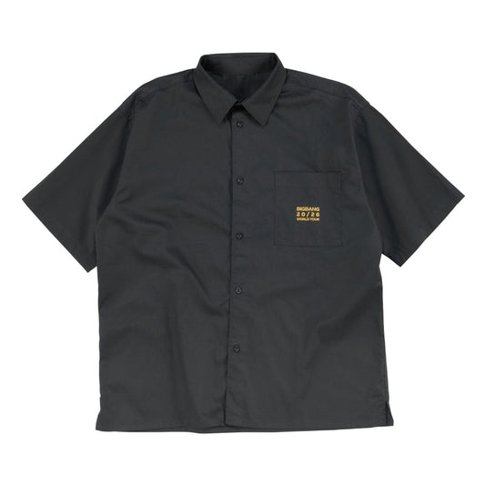 BIGBANG Half-Sleeve Shirt - World Tour Announce Edition - (Black)