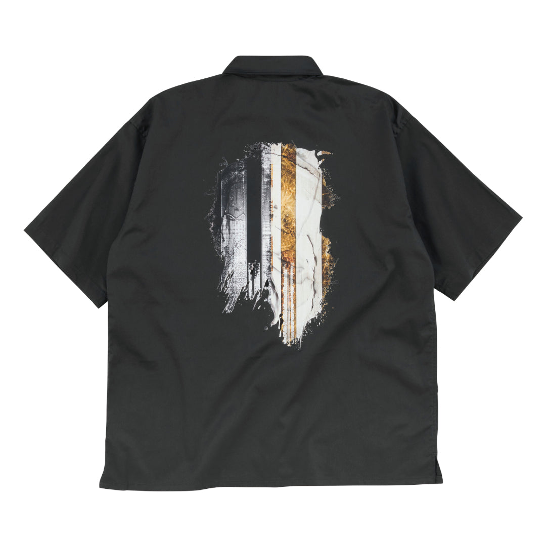 BIGBANG Half-Sleeve Shirt - World Tour Announce Edition - (Black)