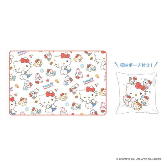 Itzy - Twinzy X Hello Kitty Official Md Blanket
