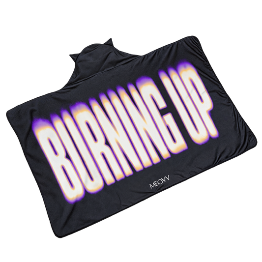 MEOVV - Burning up Official MD Blanket Hoodie