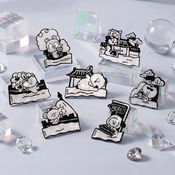 Bt21 - Hologram Puzzle Magnet Blind Box